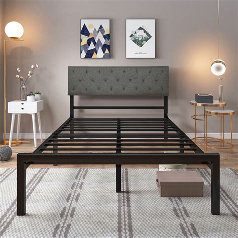 metal platform bed frame cover